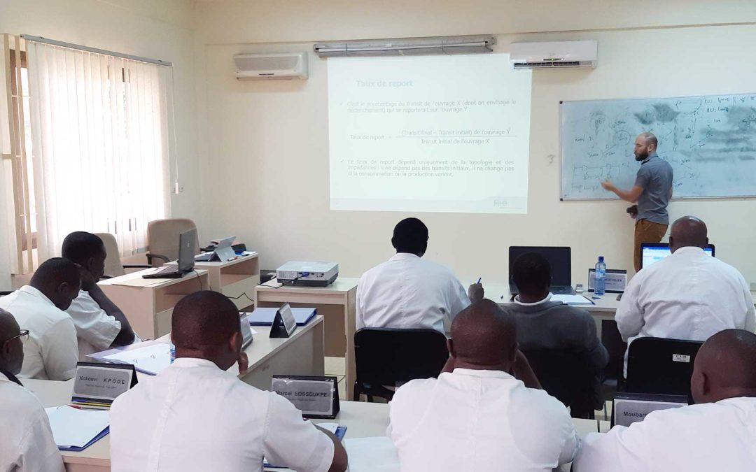 Training for load control centre operators in Benin and Togo